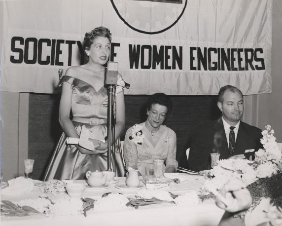 (2154) Margaret Hutchinson, Achievement Award, 1955 National Convention