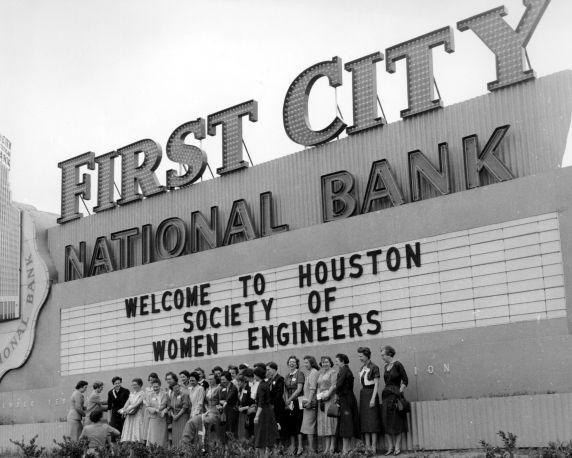 (2162) Welcome Sign, 1957 SWE National Convention
