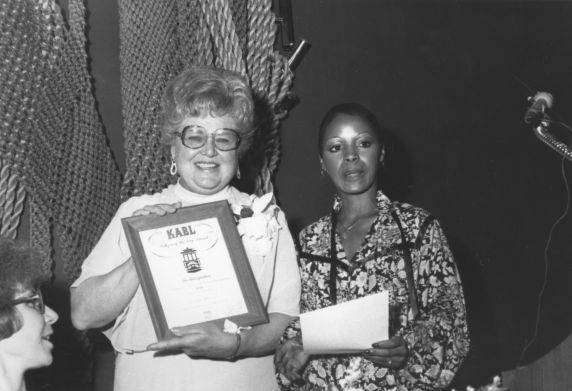 (2222) Jessie Cambra, Achievement Award, 1979 National Convention