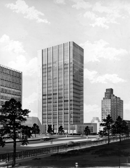 (2256) Architect's Rendering, United Engineering Center, New York City