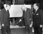 (2257) Herbert Hoover, Cornerstone, United Engineering Center, New York City