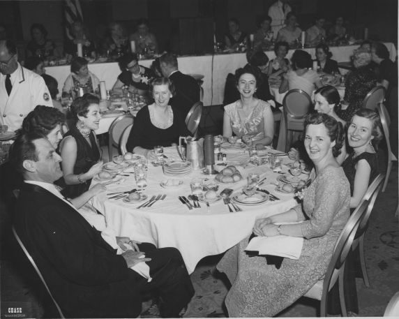 (2321) Banquet Table, 1954 National Convention, Washington, D.C.