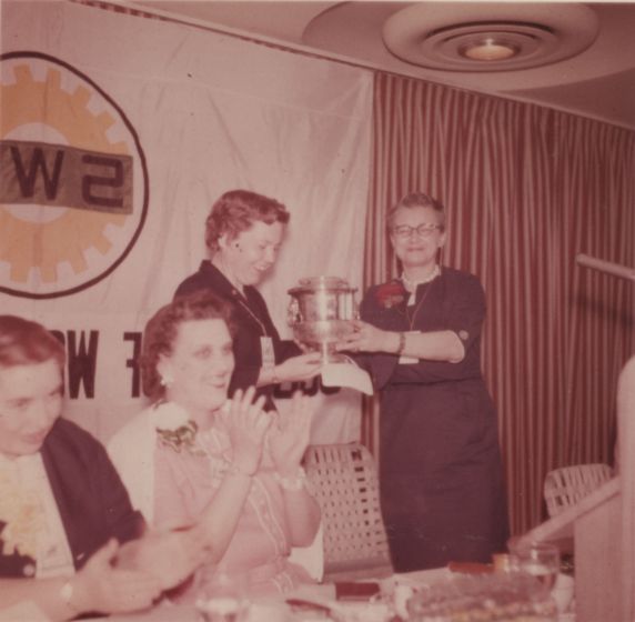 (2363) Elizabeth Plunkett, Award, 1959 SWE National Convention