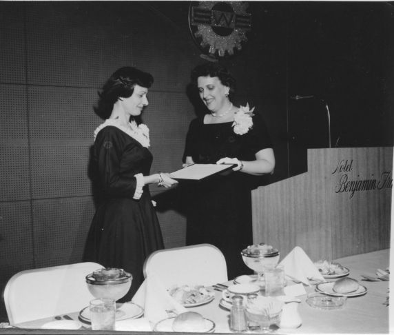 (2378) Esther Conwell, Achievement Award, 1960 National Convention