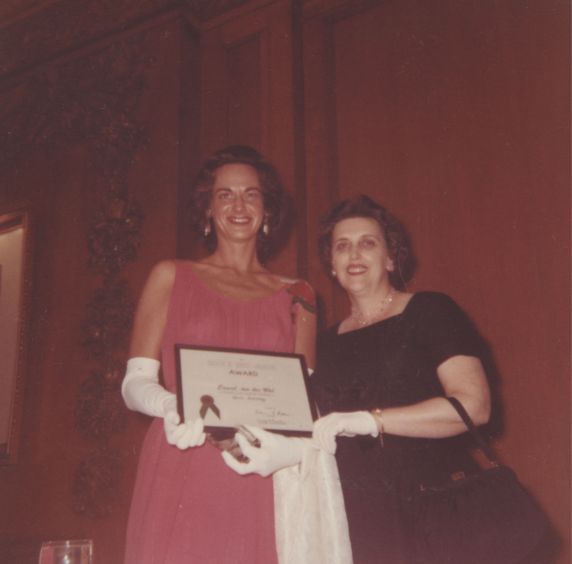 (2397) Laurel van der Wal, Achievement Award, 1961 National Convention