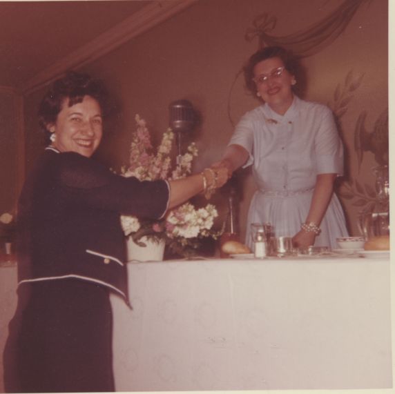 (2401) Mickey Gerla, Catherine Eiden, 1961 National Convention