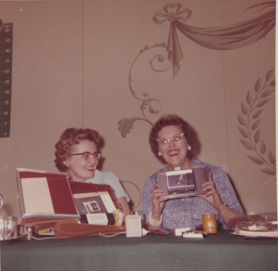 (2405) Pat Brown, Catherine Eiden, 1961 National Convention