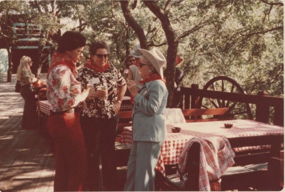 (2536) Carolyn Phillips, Lydia Pickup, and Winnie White, 1974 National Convention