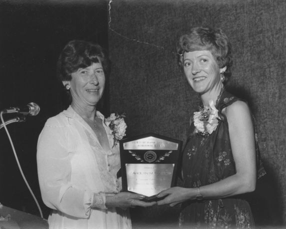 (2559) Carolyn Preece, Achievement Award, 1980 National Convention