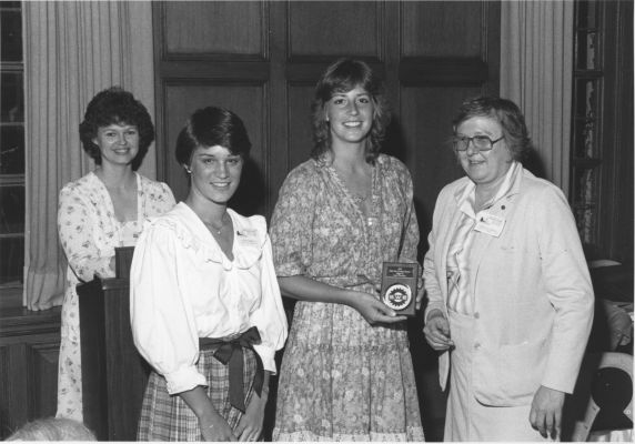 (2603) Best New Student Section Award, 1982 National Convention