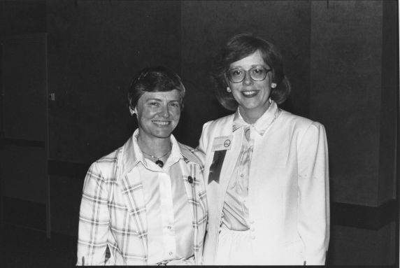 (2613) Naomi McAfee, Barbara Wollmershauser, 1983 National Convention