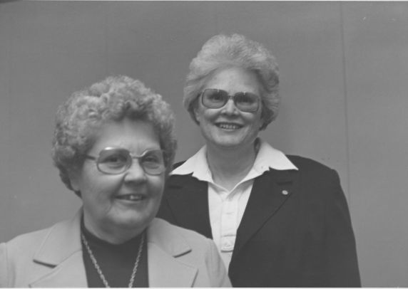 (2617) Elizabeth Plunkett, Shirley Holmgreen, 1983 National Convention