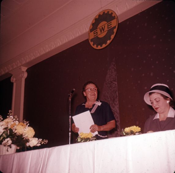 (30911) Speaker, SWE National Convention, Houston, 1957
