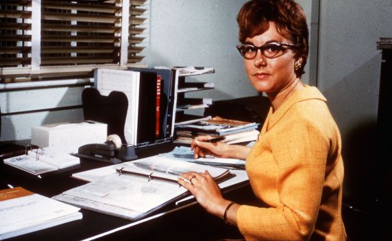 (31061) Nancy Cross, At Work, Circa 1960s