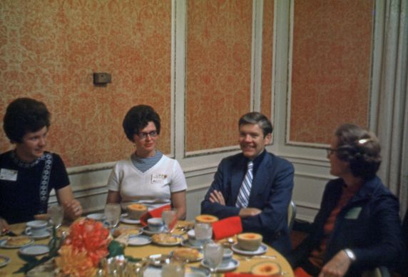 (31158) Carolyn Phillips, Naomi McAfee, SWE Convention, Seattle, 1971