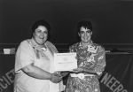 (7539) Beth Posey-Leonhard, Certificate of Achievement, 1988 National Convention