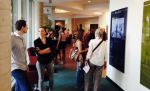 (30649) Attendees at Dance Pioneers exhibit reception
