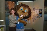 Mary Wallace, Rory, Detroit Lions Exhibit Opening, 2006