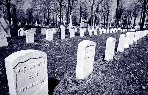 (2207_3) Elmwood Cemetery, Detroit, Michigan, 1939